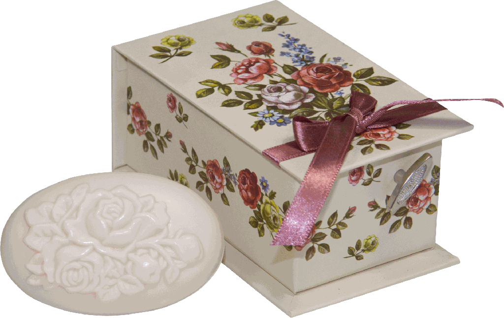 BAUERNBLUME Seife mit Spieluhr spielt „Brahms Wiegenlied“