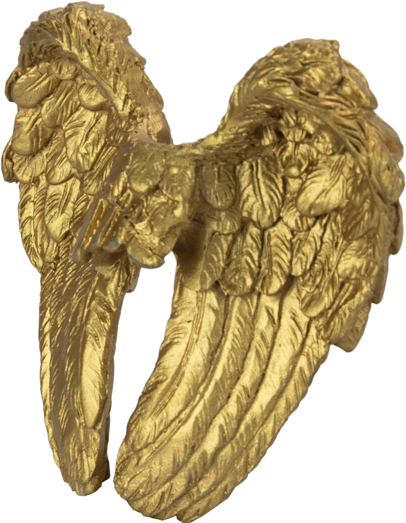 ANGELO Engelflügel zum Stecken Resin gold