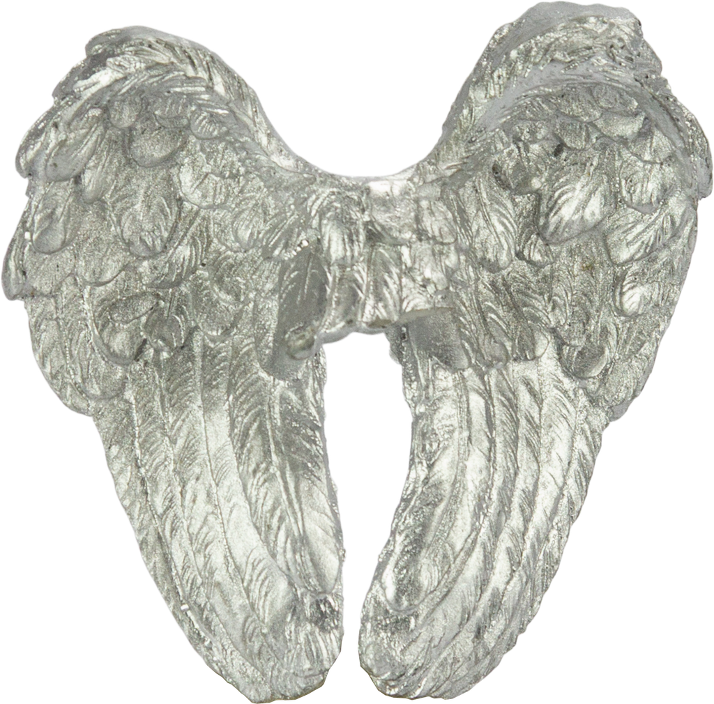 ANGELO Engelflügel zum Stecken Resin silber