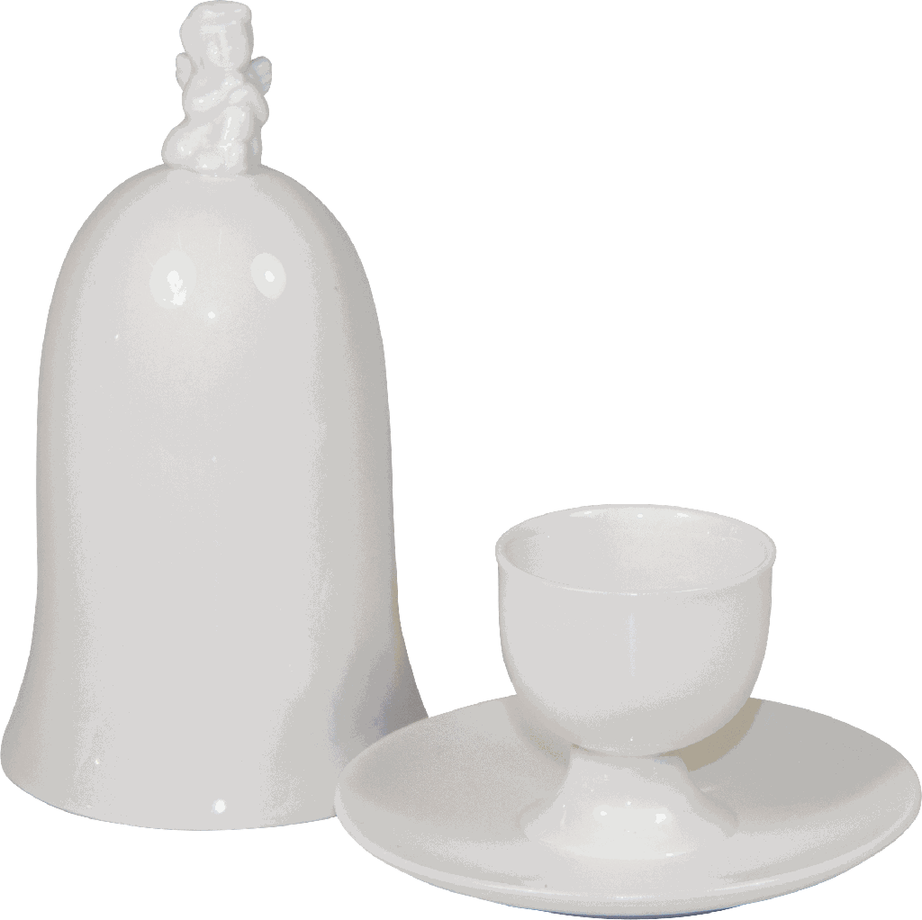 ANGELO Eierbecher mit Cloche