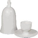 ANGELO Eierbecher mit Cloche