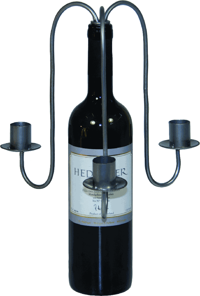 Flaschenleuchter 3-er