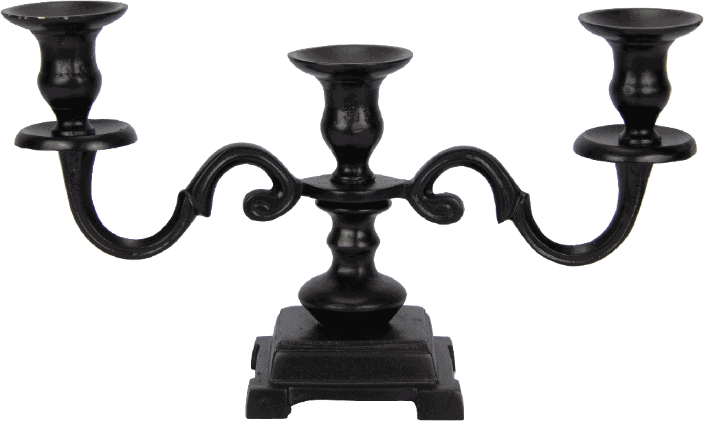 Kerzenständer 3-er Höhe 22,5 cm