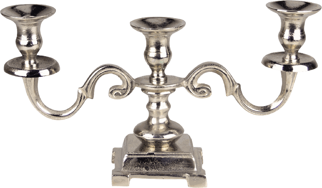 Kerzenständer 3-er Höhe 22,5 cm