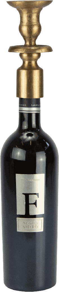 IN VINO Flaschenaufsatz für Stabkerzen oder Teelicht-Aufsatzgläser