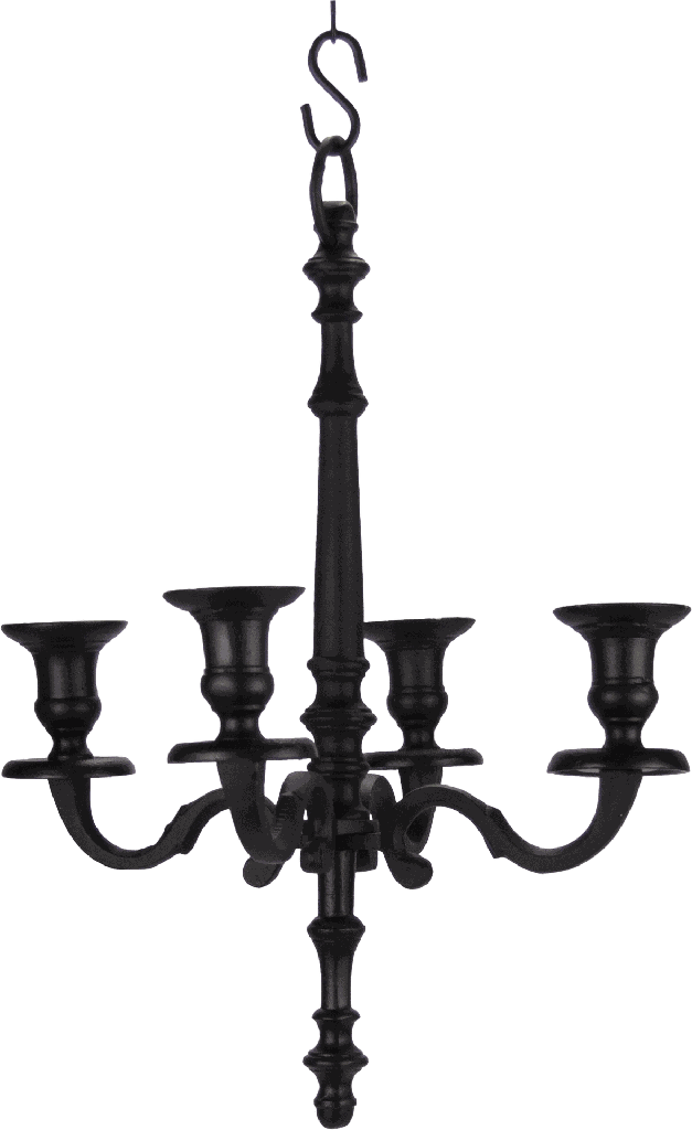 Kronleuchter 4-er mit Kette