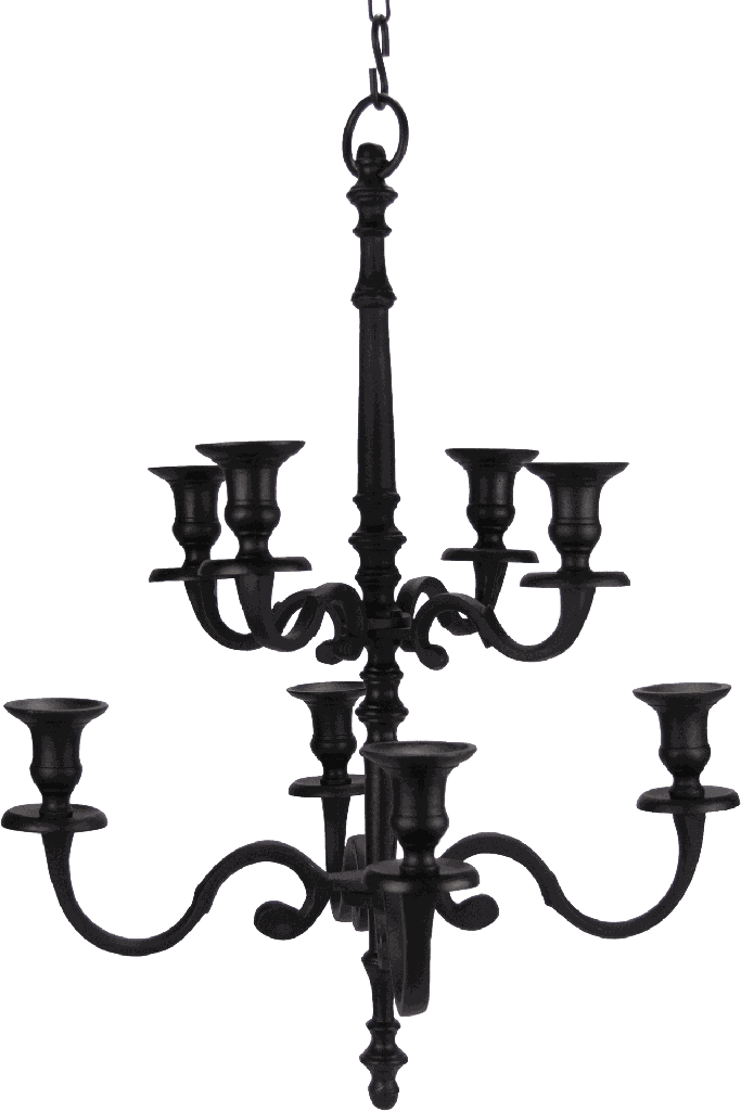 Kronleuchter 8-er mit Kette