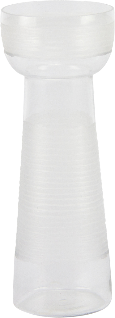 Hyazinthenvase 22 cm Glas klar