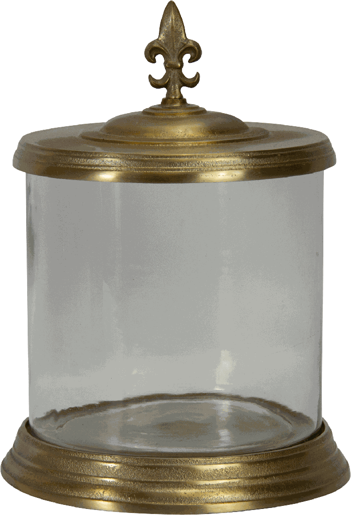 BOURBONE Bonboniere Metall messing