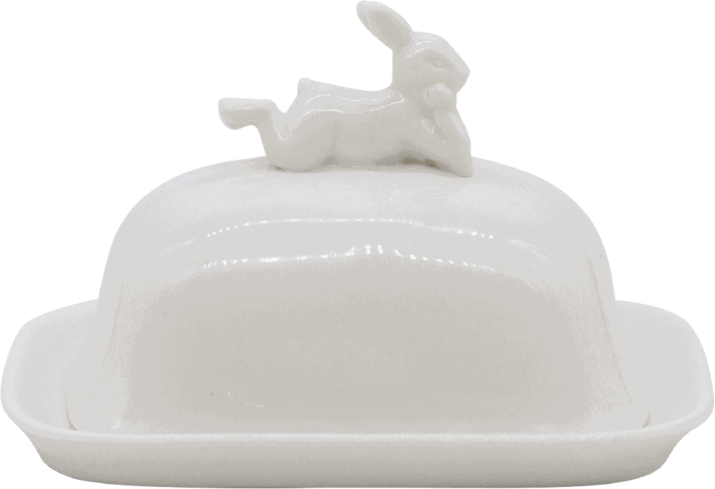 MONSIEUR LAPIN Butterdose für ¼ Stück