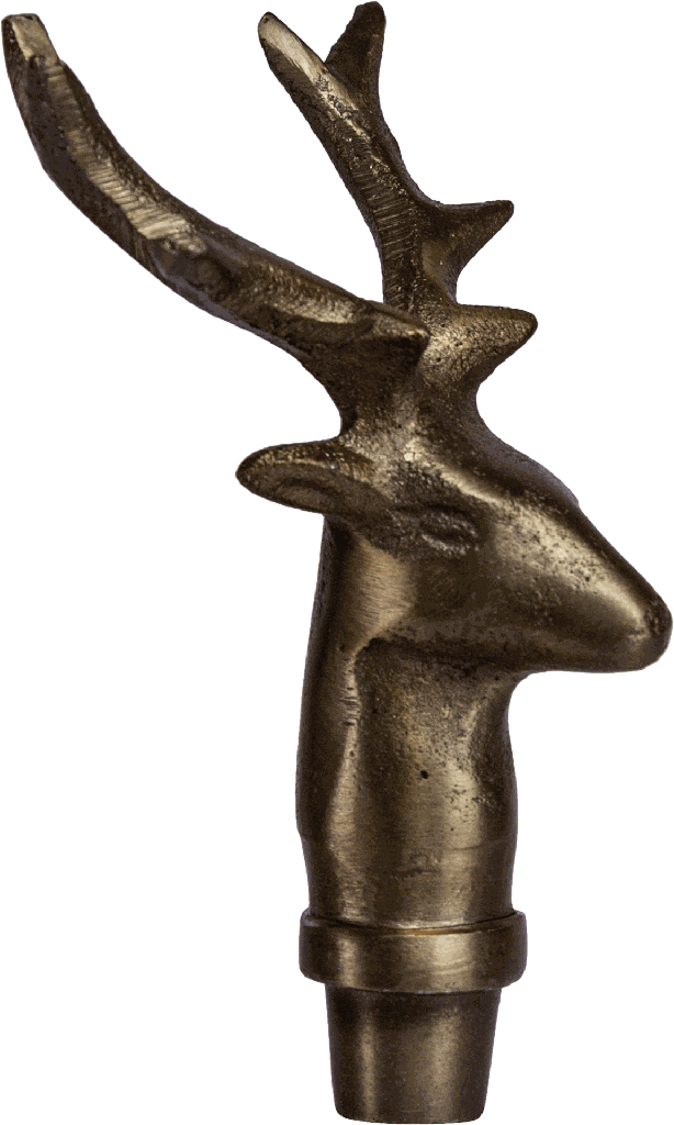 VENISON Stecker Metall messing