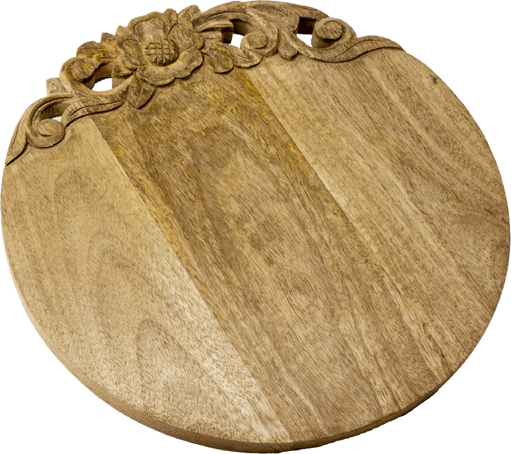 BAROQUE Schneidebrett mit Schnitzerei