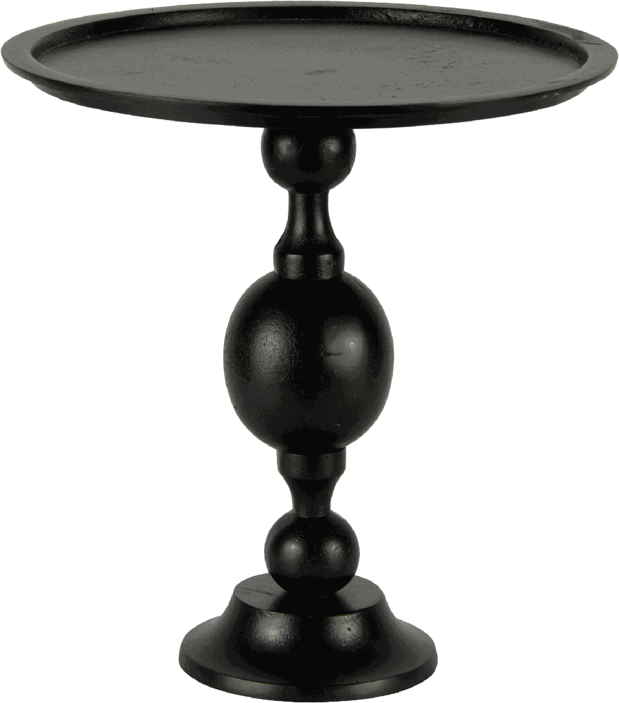BALLOON Etagere niedrig Metall schwarz
