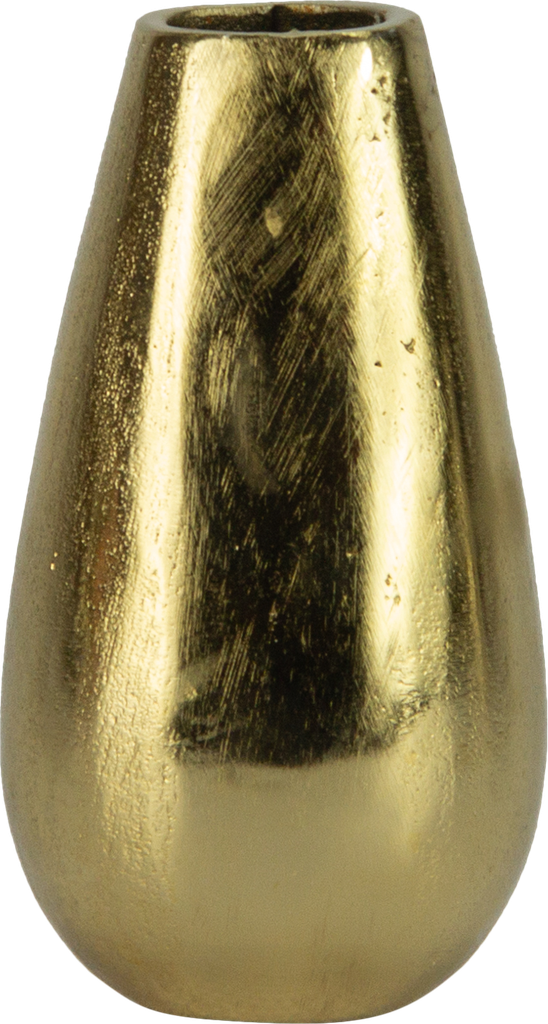 Vase 15 cm Metall messing