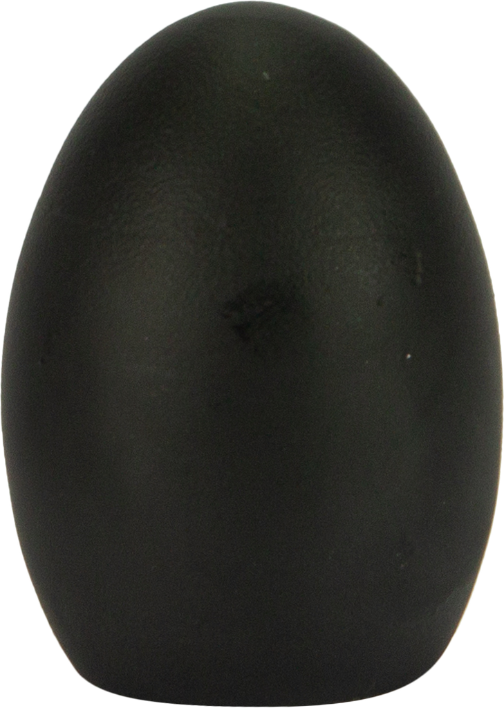 Ei Höhe 9,7 cm Metall schwarz