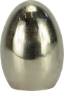 Ei Höhe 9,7 cm Metall antik-silber