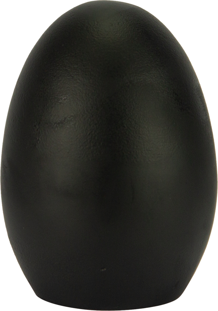 Ei Höhe 14,3 cm Metall schwarz