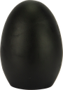 Ei Höhe 14,3 cm Metall schwarz