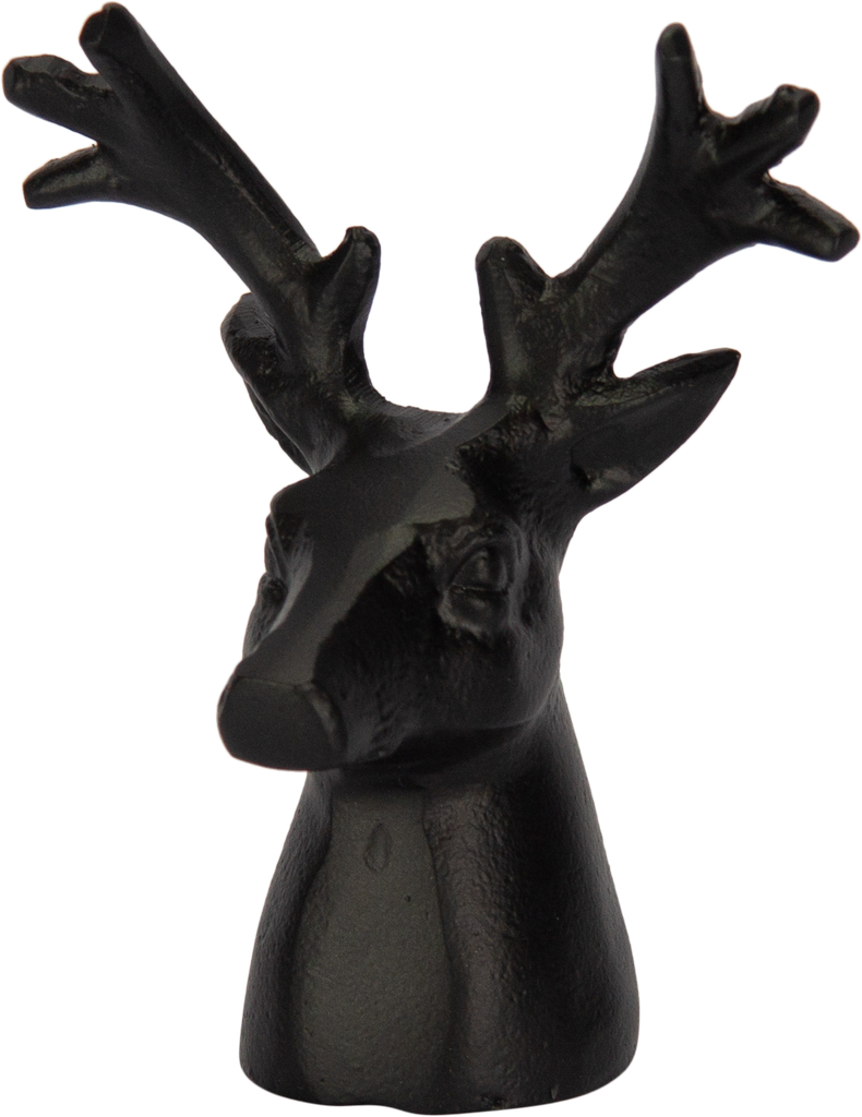 VENISON Dekorationsobjekt Metall schwarz