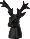 VENISON Dekorationsobjekt Metall schwarz