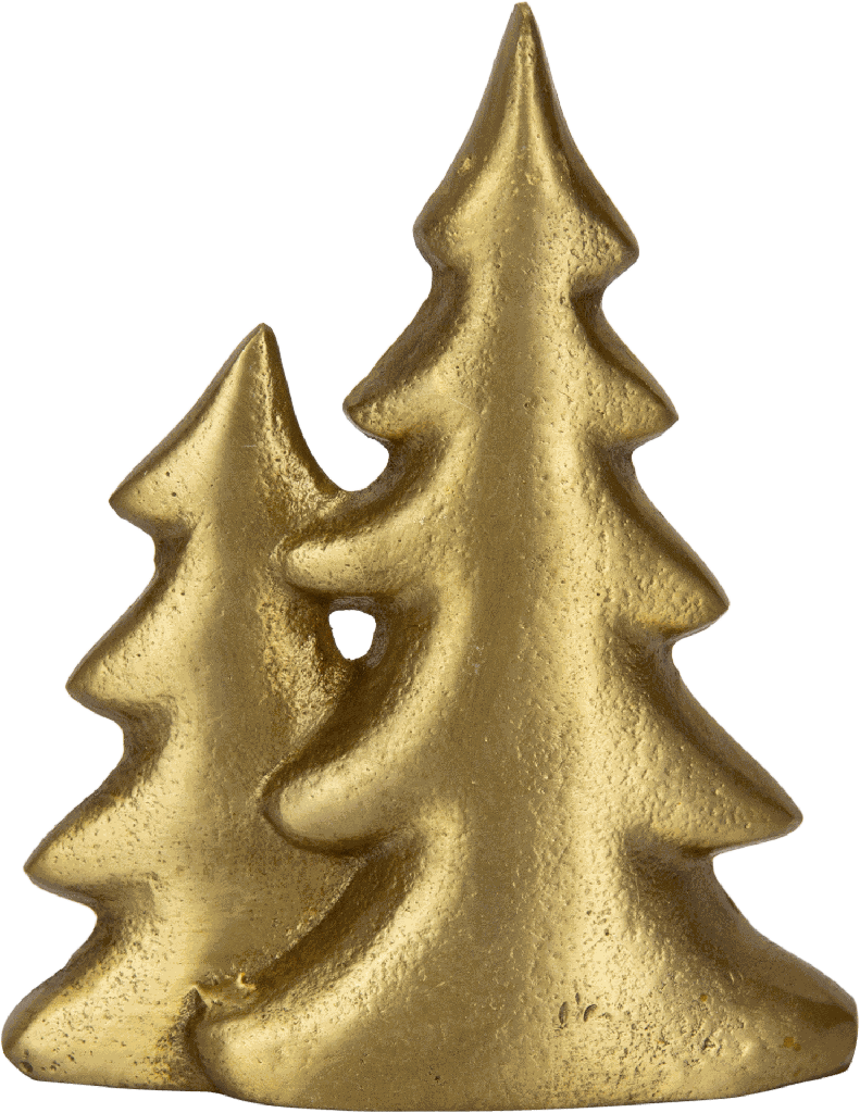 TREE Dekorationsobjekt Metall messing