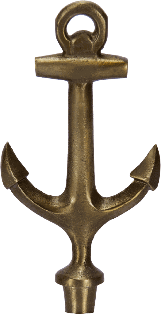 ANCHOR Stecker Metall messing