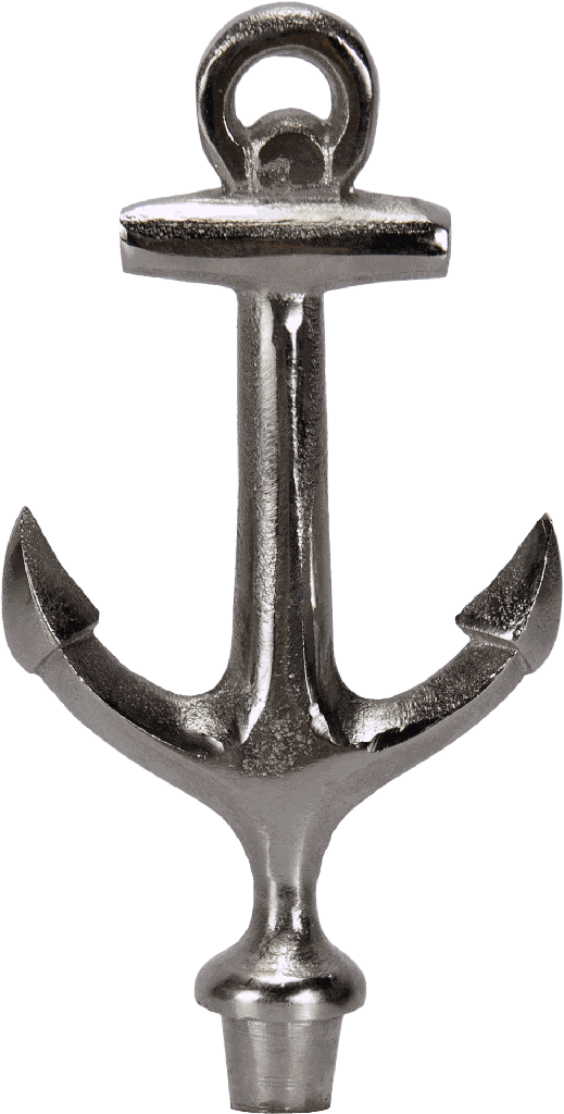 ANCHOR Stecker Metall antik-silber