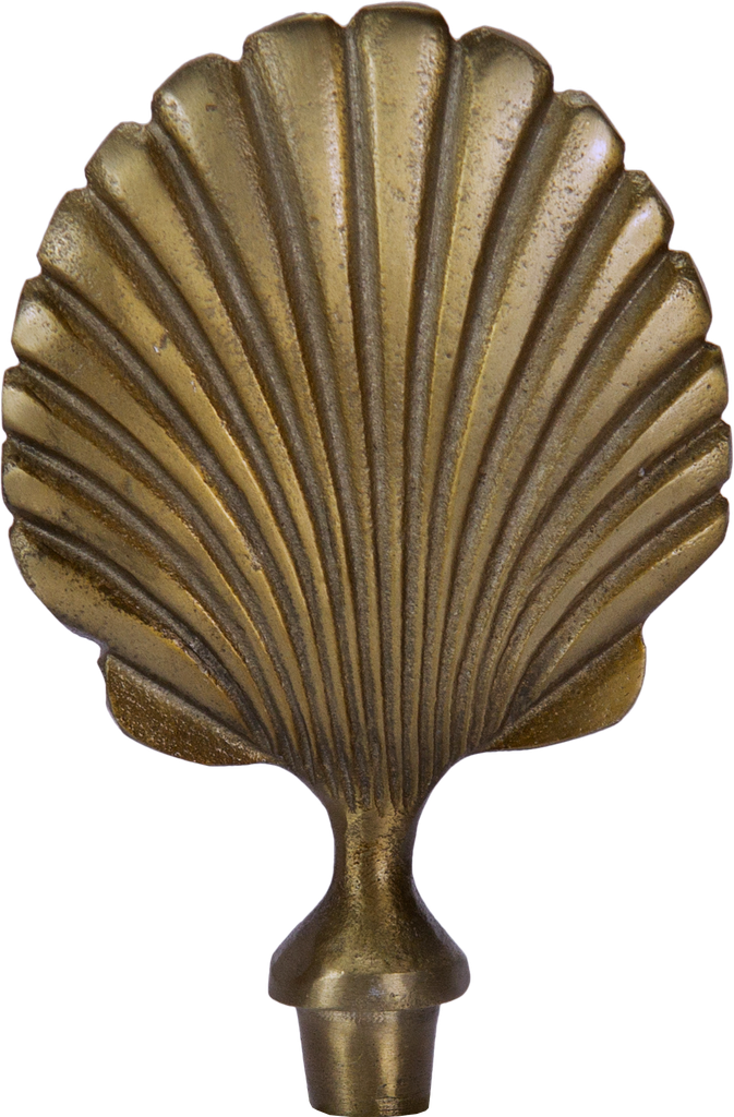 SHELL Stecker Metall messing