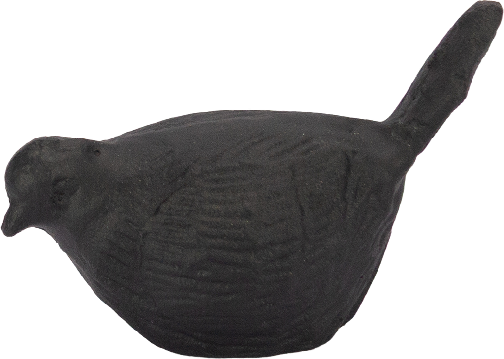 UCCELLO Vogel Metall schwarz