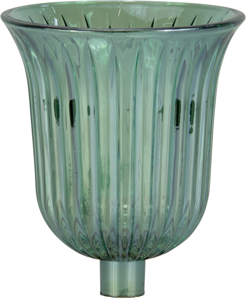 STELLA Teelicht-Aufsatzglas grün