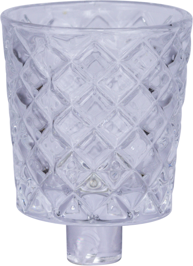 CRYSTAL Teelicht-Aufsatzglas