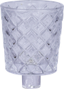 CRYSTAL Teelicht-Aufsatzglas