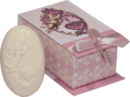 [00512A15] VALENTINE Seife mit Spieluhr spielt „Lara's Theme“ (Dr.Schiwago)