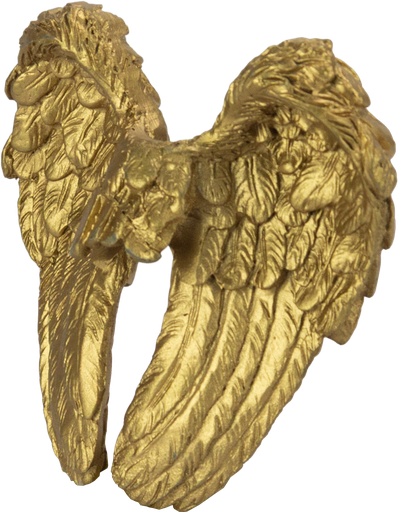 [10753A90] ANGELO Engelflügel zum Stecken Resin gold