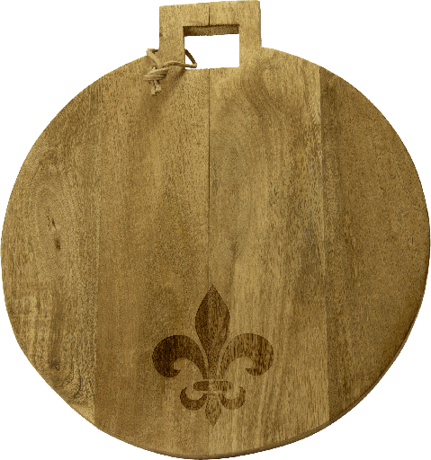 [17314B60] BOURBONE Schneidebrett mit Lasergravur