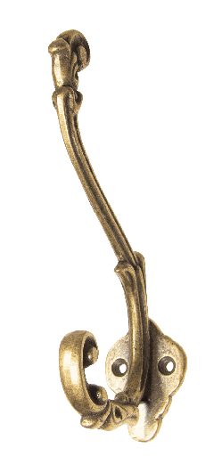 [18063A90] HOOK Wandhaken Metall messing