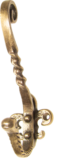 [18064A90] BOURBONE Wandhaken Metall messing