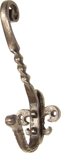 [18064A99] BOURBONE Wandhaken Metall antik-silber