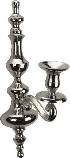 [19018A99] Wand-Kerzenleuchter 1-er