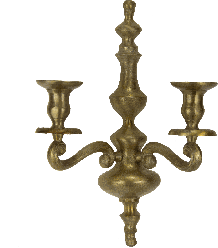 [19020A90] Wand-Kerzenleuchter 2-er 36 x 26 cm