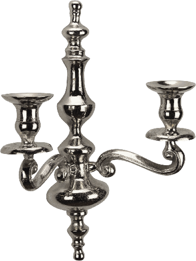 [19020A99] Wand-Kerzenleuchter 2-er