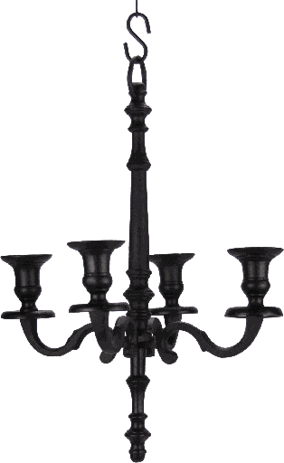 [19050A70] Kronleuchter 4-er mit Kette