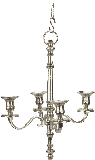 [19050A99] Kronleuchter 4-er mit Kette