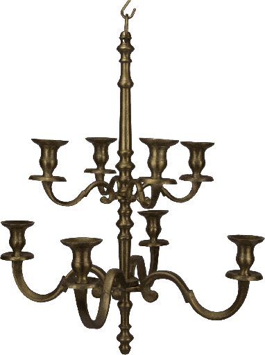 [19058A90] Kronleuchter 8-er mit Kette