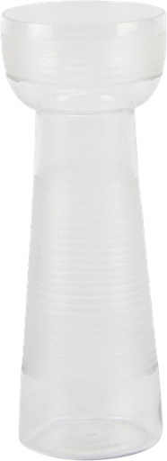 [19724A00] Hyazinthenvase 22 cm Glas klar