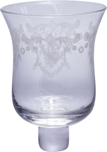 [20315A00] ROMANCE Teelicht-Aufsatzglas Höhe 7 cm