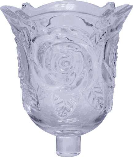 [21100A00] ROSES Teelicht-Aufsatzglas