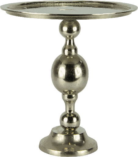 [23001A99] BALLOON Etagere niedrig Metall antik-silber