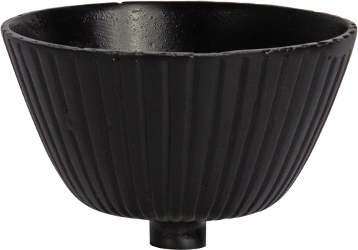 [23050A70] Aufsatz-Schale Metall schwarz