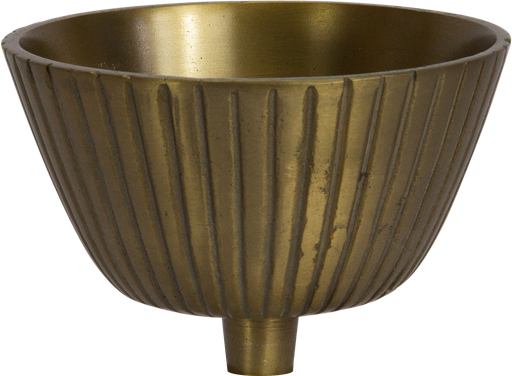 [23050A90] Aufsatz-Schale Metall messing